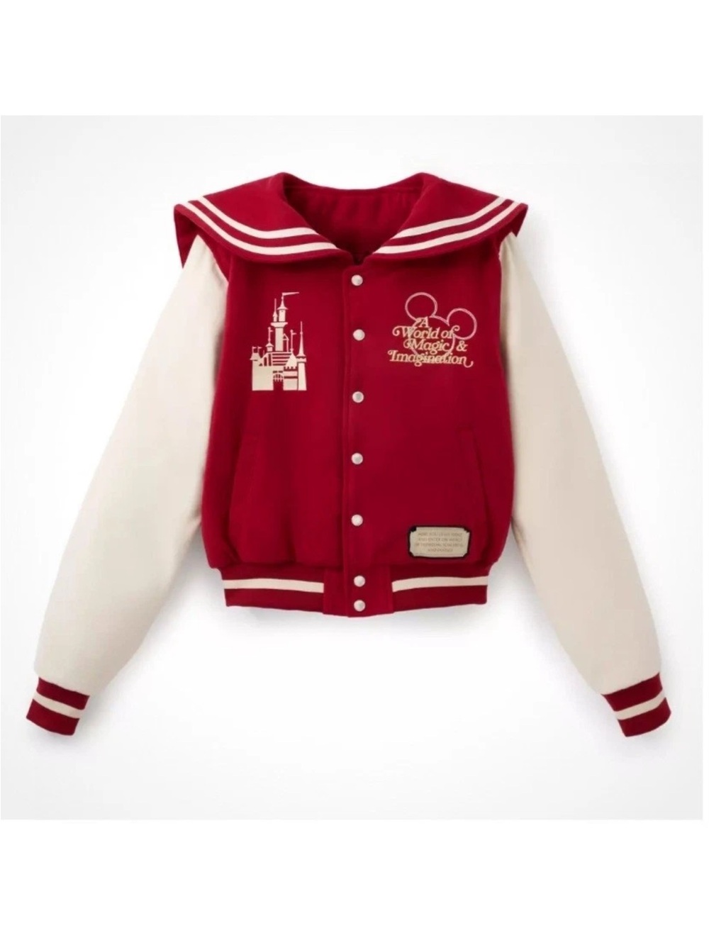 Walt Disney World Letterman Jacket XS for Women by Her Universe NWT